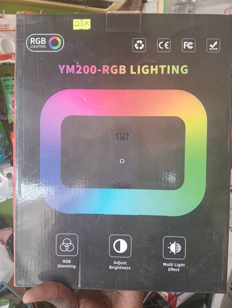 YM200-RGB Ring light